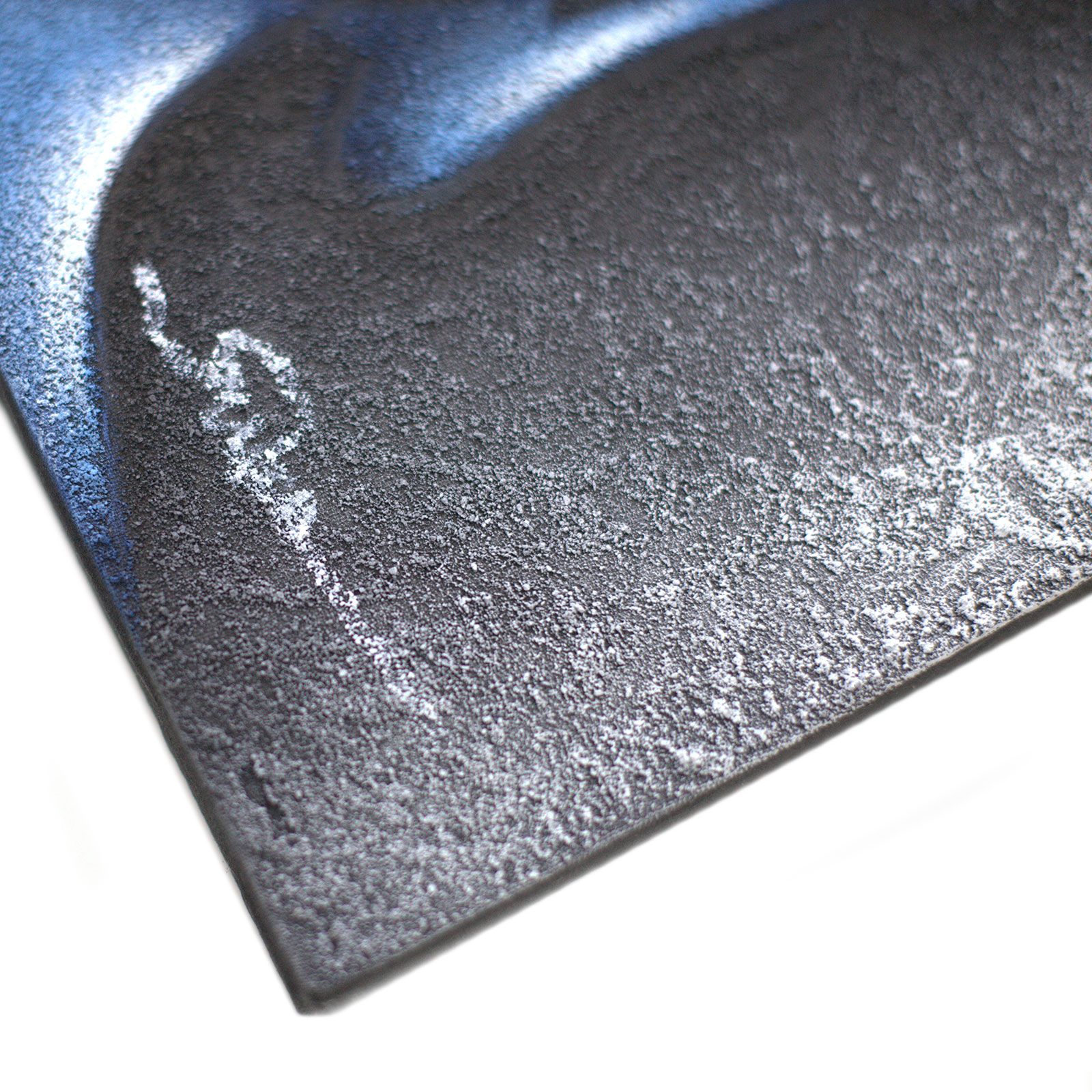 Buddha Painting - Three Heads Gold Detail - Image 3