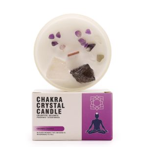 bG9jYWw6Ly9tZWRpYS85Ry8yRC82MFIzMEMxRzZXUjMyRDlHL2FkNWI3OWYwLmpwZWc.jpg Chakra Crystal Candles - Crown Chakra