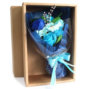 bG9jYWw6Ly9tZWRpYS85Ry9FRC82MFIzMEMxRzZHV0tFRDlHL2JmMWMxZjFkLmpwZWc.jpg Boxed Hand Soap Flower Bouquet - Blue