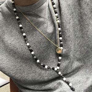 bG9jYWw6Ly9tZWRpYS85SC84Qy82MFIzMEMxRzZNUks4QzlILzVlMGUzODViLmpwZWc-3.jpg Angel Wing / Grey Agate - Gemstone Necklace