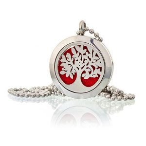 bG9jYWw6Ly9tZWRpYS85SC84RC82MFIzMEMxRzZNVEs4RDlIL2UxODRiMTRjLmpwZWc.jpg Aromatherapy Diffuser Necklace - Tree of Life 25mm