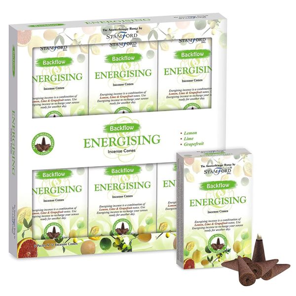 Aromatherapy Backflow Cones - Energising - Image 2