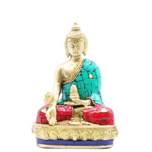 bG9jYWw6Ly9tZWRpYS85Si8yRC82MFIzMEMxRzZSUksyRDlKL2QwYWEzNzVhLmpwZWc.jpg Brass Buddha Figure - Hands Down - 11.5 cm