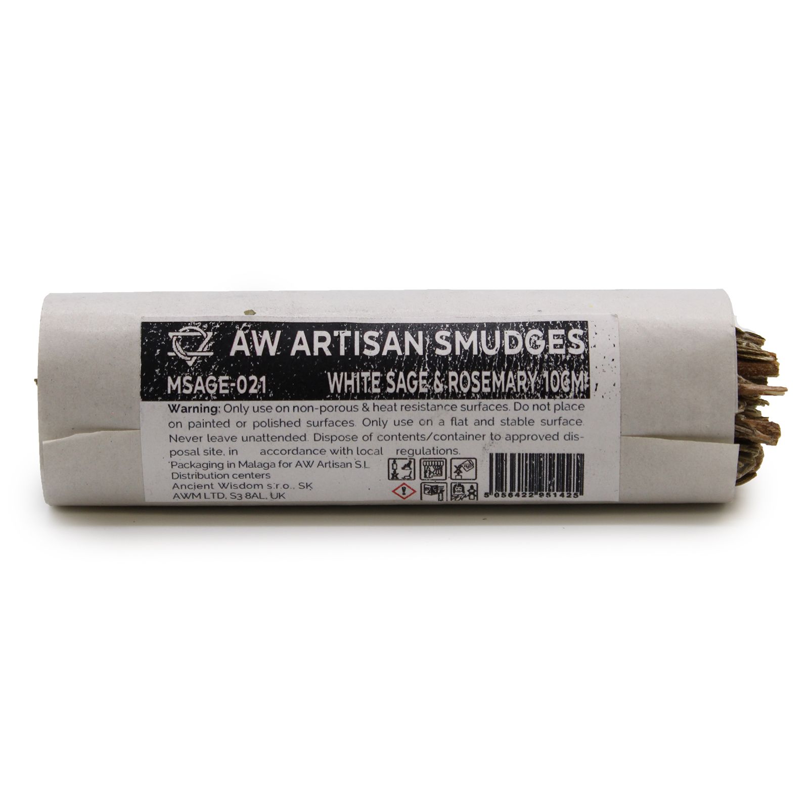 Smudge Stick - White Sage & Rosemary 10cm - Image 2