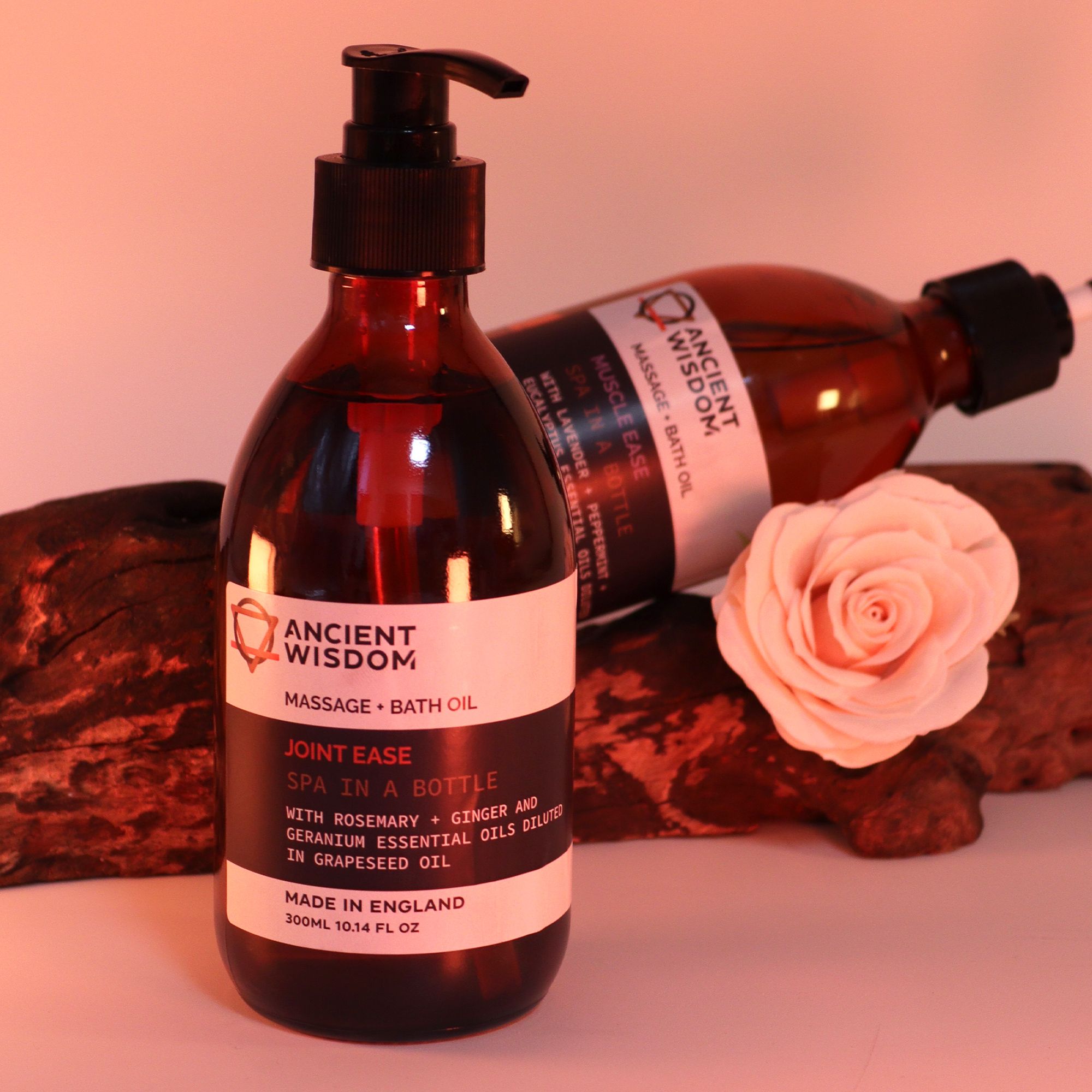 Aromatherapy Massage and Bath Oil - Joint Ease 300ml - Image 2