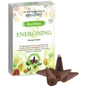 bG9jYWw6Ly9tZWRpYS85Sy80RS82MFIzMEMxRzZSVEs0RTlLLzFmZTMwNWU1LmpwZWc.jpg Aromatherapy Backflow Cones - Energising