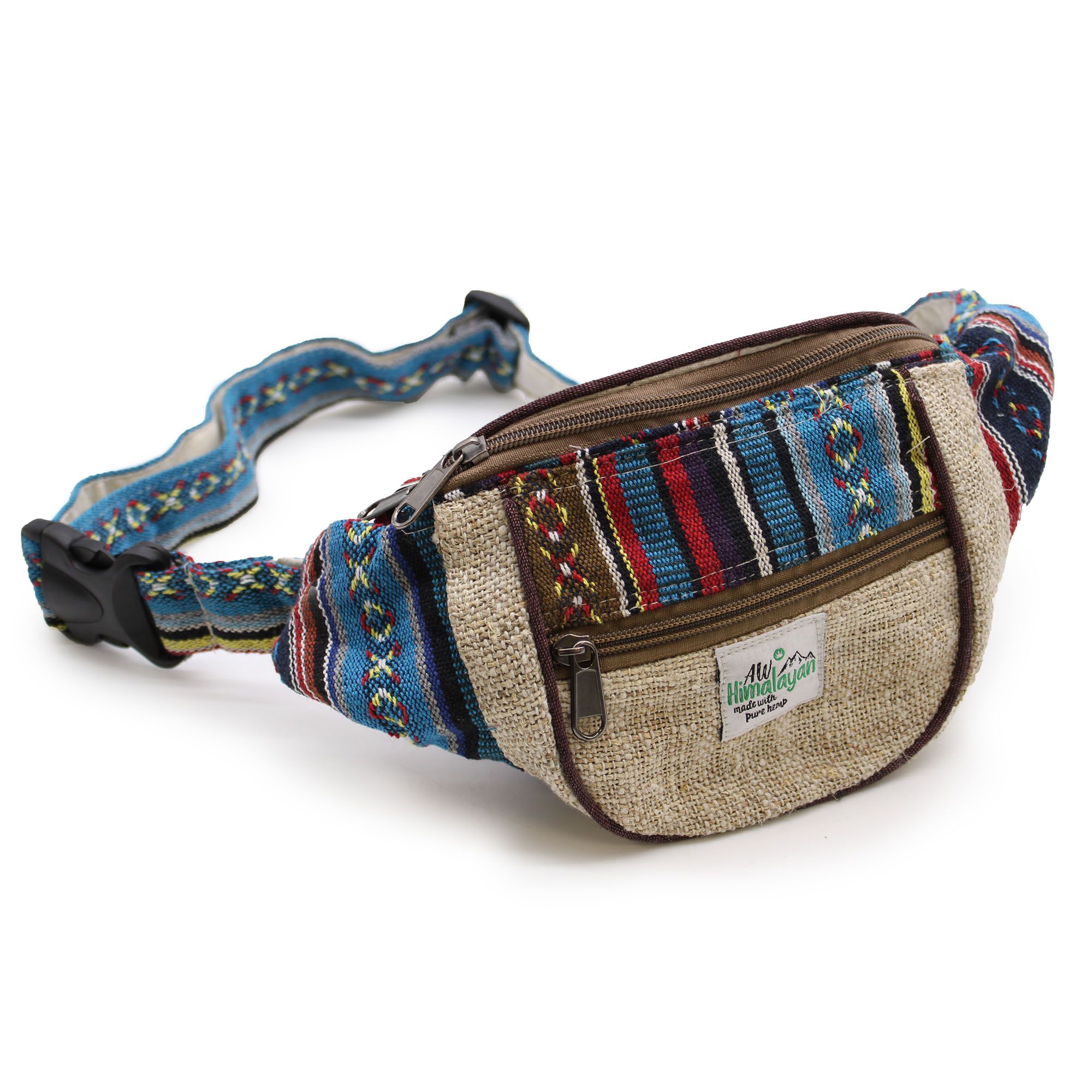 Bum Bag - Hemp & Cotton (assorted) - Image 3