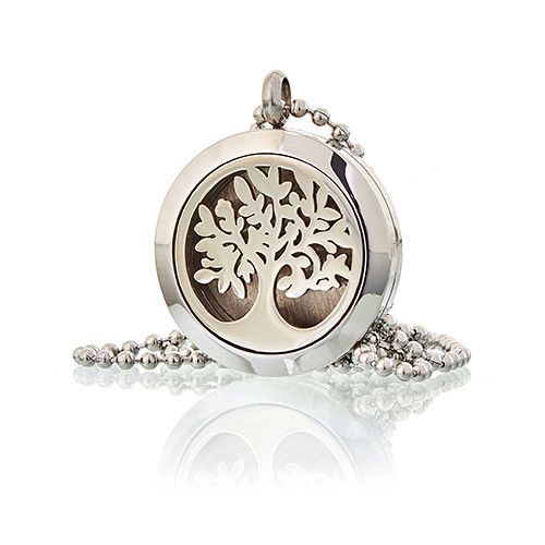 Aromatherapy Diffuser Necklace - Tree of Life 25mm - Image 3