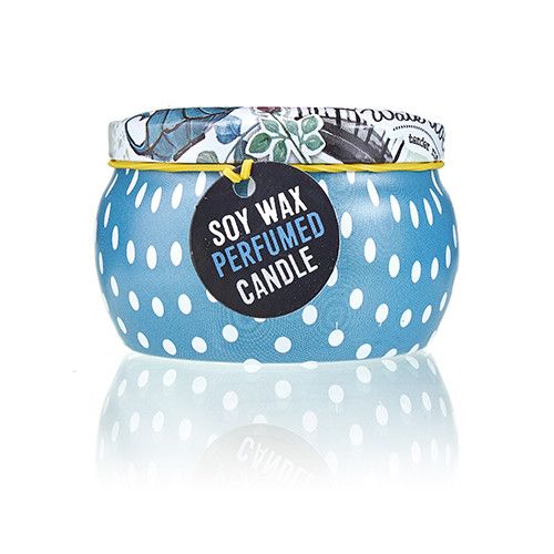 Art Tin Candle - Assorted Design - Parisian Weekend - Peonies - Image 4