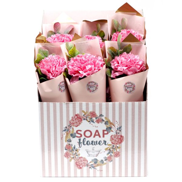 Soap Flower - Carnation Bouquet - Image 2