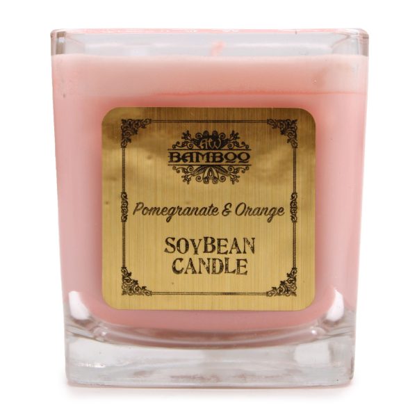 Soybean Candles - Pomegranate & Orange - Image 3