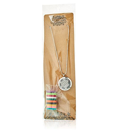 Aromatherapy Diffuser Necklace - Flower of Life 25mm - Image 5