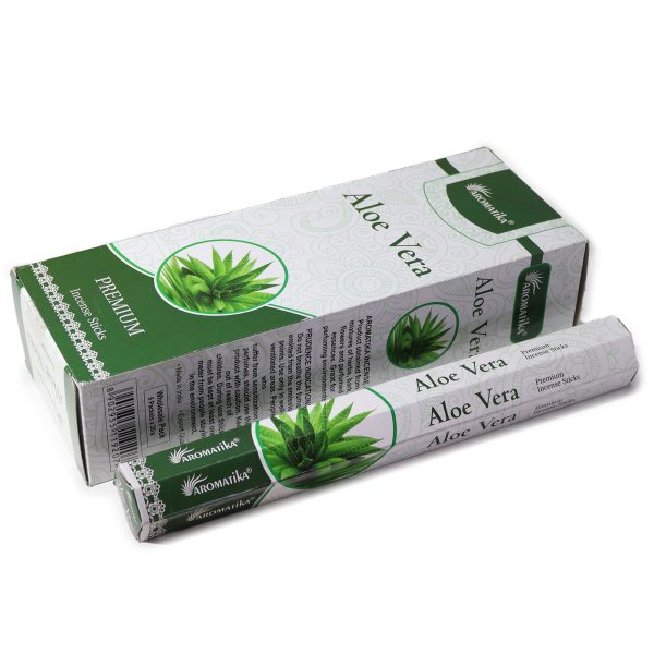 Aromatika Charcoal Free Hex Incense - Aloe Vera - Image 2