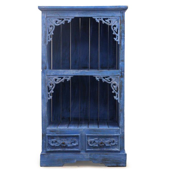 Albasia Bathroom Cabinet - Bluewash - Image 3