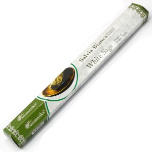 bG9jYWw6Ly9tZWRpYS85TS9HRC82MFIzMEMxRzZNVEtHRDlNLzJjOGNjNTMzLmpwZWc.jpg Aromatica Premium Incense - White Sage