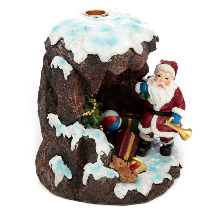Christmas Santa's Grotto Backflow Incense Burner - Image 3