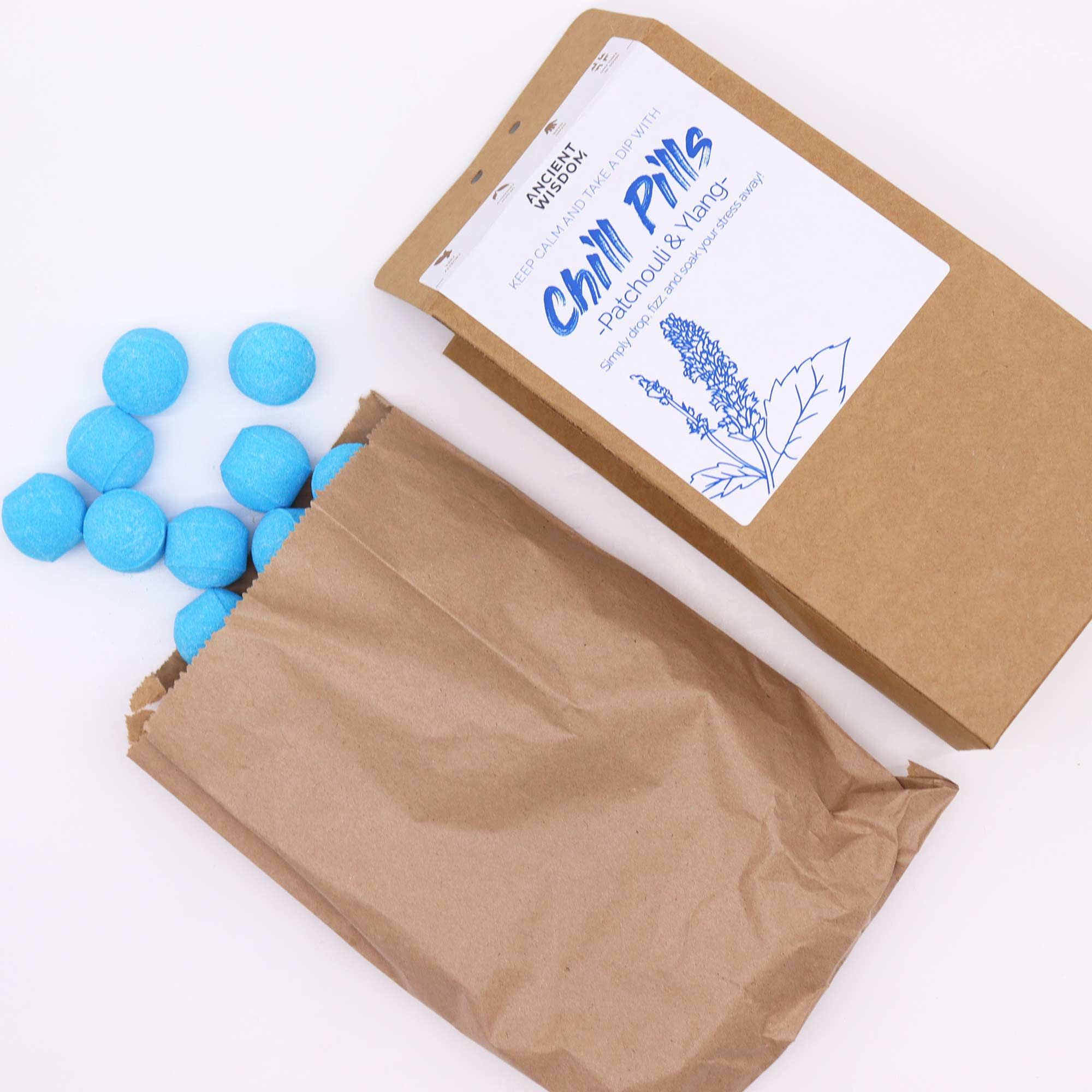 Chill Pills Gift Pack 350g - Ylang & Patchouli - Image 2
