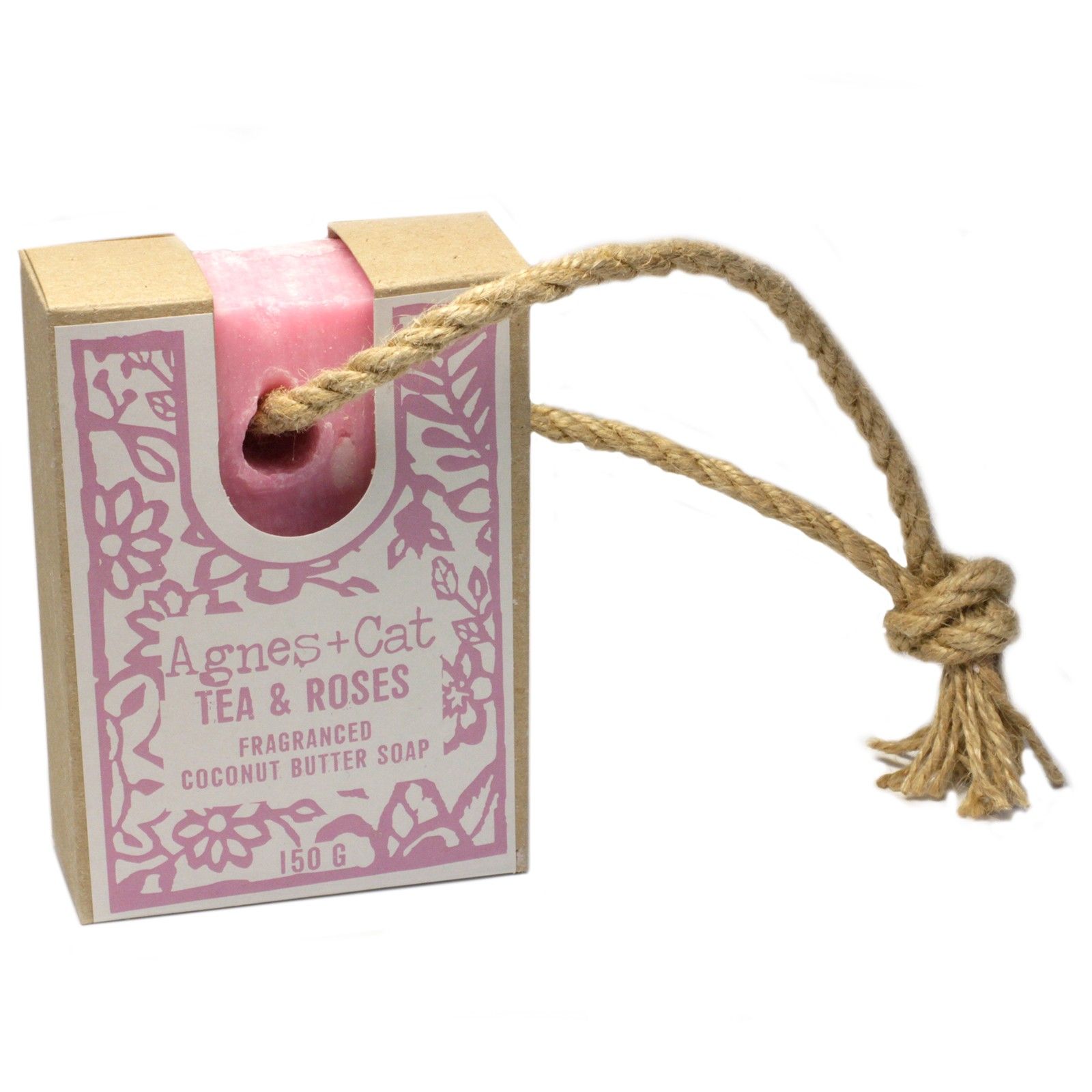 Soap On A Rope - TEA & ROSES - Image 2
