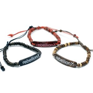 bG9jYWw6Ly9tZWRpYS85Ti9KRS82MFIzMEMxRzZNVktKRTlOL2ViZDYwZDJiLmpwZWc.jpg Coco Slogan Bracelets - Rebellion X