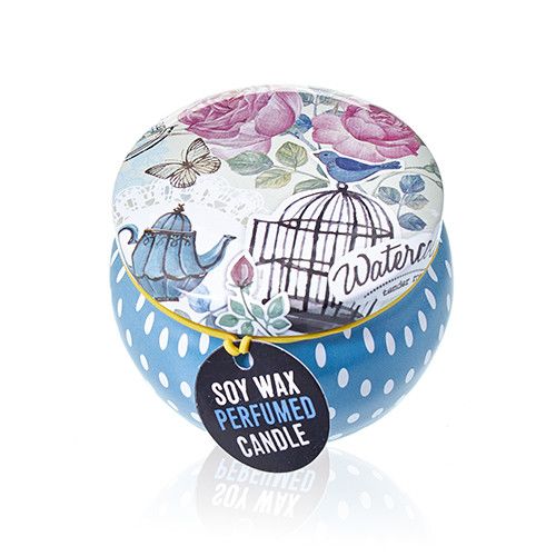 Art Tin Candle - Assorted Design - Parisian Weekend - Peonies - Image 3