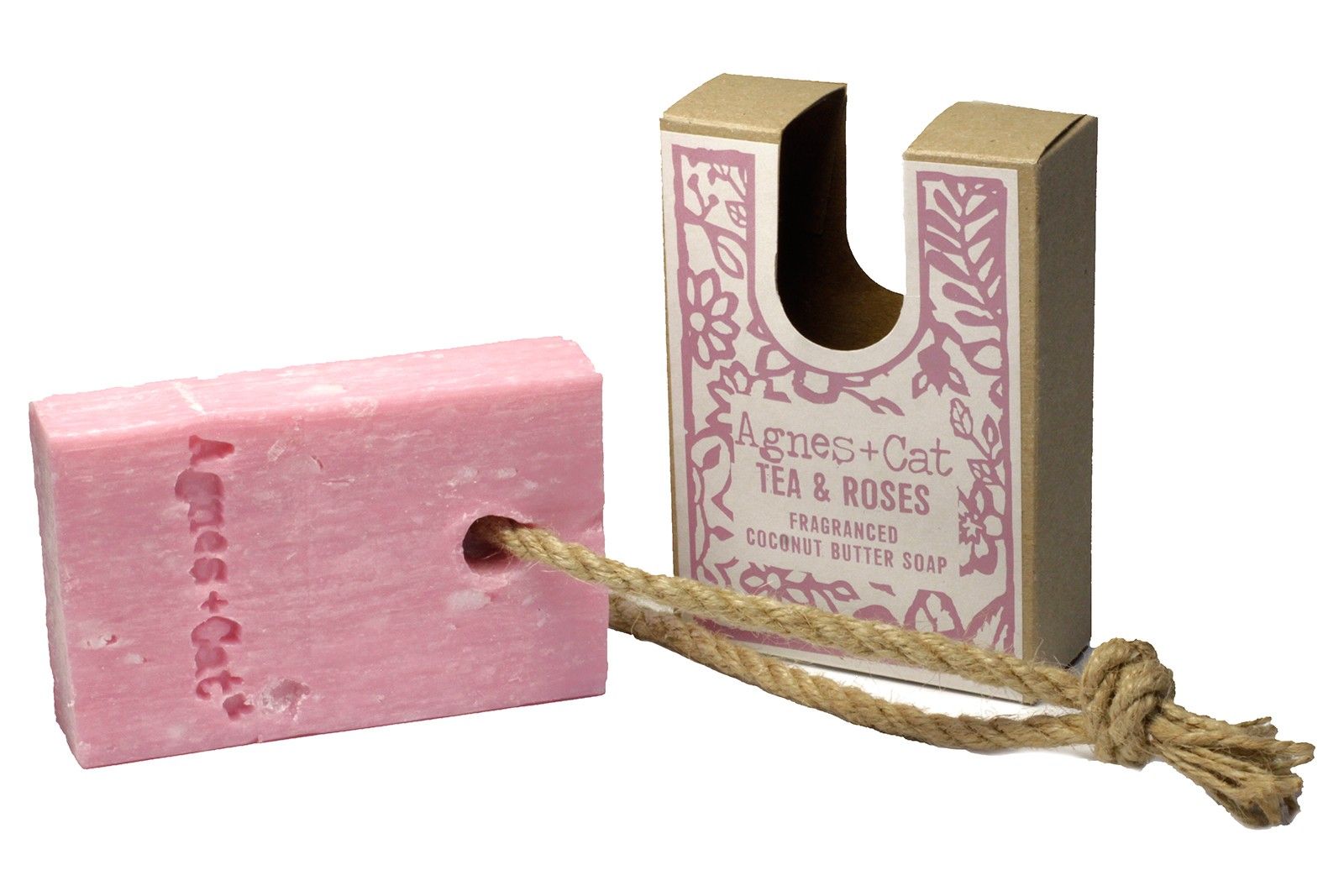 Soap On A Rope - TEA & ROSES - Image 3