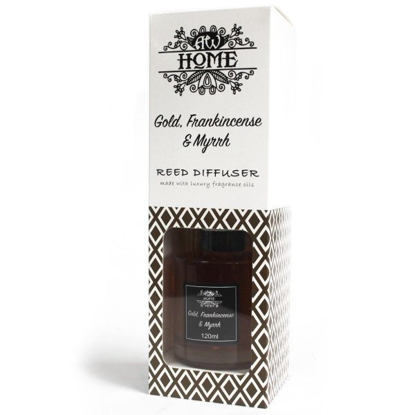 120ml Reed Diffuser - Gold, Frankincense & Myrrh - Image 3