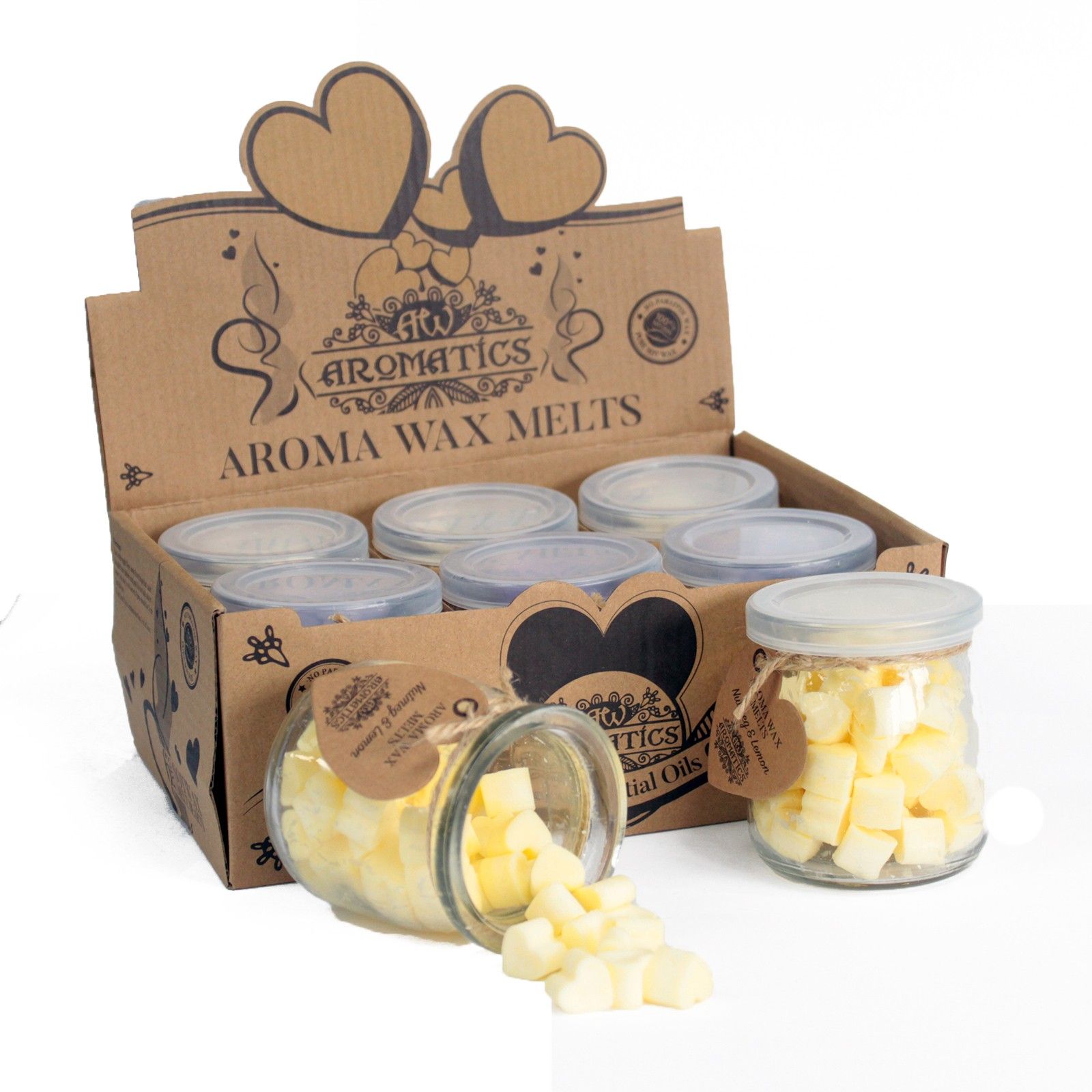 Aroma Wax Melts - Nutmeg & Lemon - Image 3