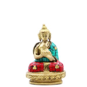 bG9jYWw6Ly9tZWRpYS85US8yRC82MFIzMEMxRzZSUksyRDlRL2MzYjUyMWUwLmpwZWc.jpg Brass Buddha Figure - Blessing - 7.5cm