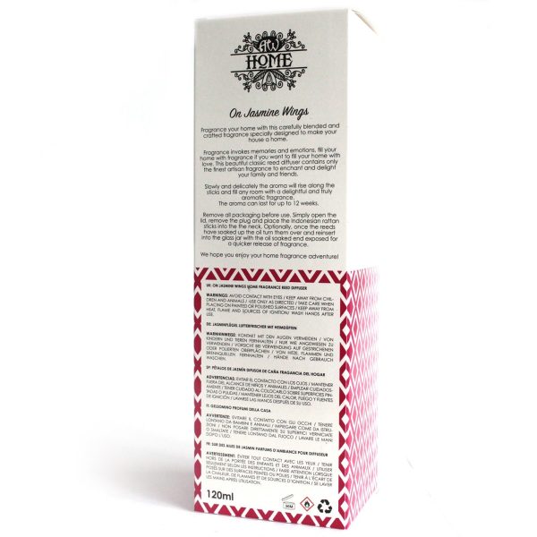 120ml Reed Diffuser - On Jasmine Wings - Image 5