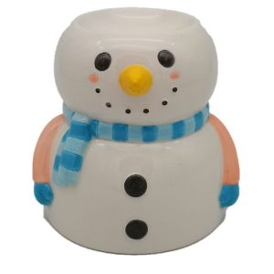 bG9jYWw6Ly9tZWRpYS85Ui82RC82MFIzMEMxRzZSVjM2RDlSL2RjOGJmMmQxLmpwZWc.jpg Snowman Shaped Christmas Ceramic Oil Burner