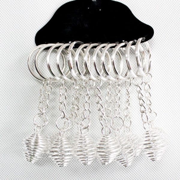 Spiral Cage Key-rings ( pack of 12) - Image 3