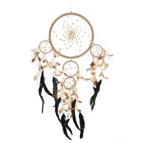 Bali Dreamcatchers - Large Round - Cream/Coffee/Choc - Image 3