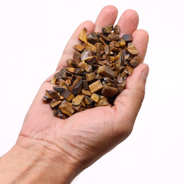 Tiger Eye Gemstone Chips Bulk - 1KG - Image 3
