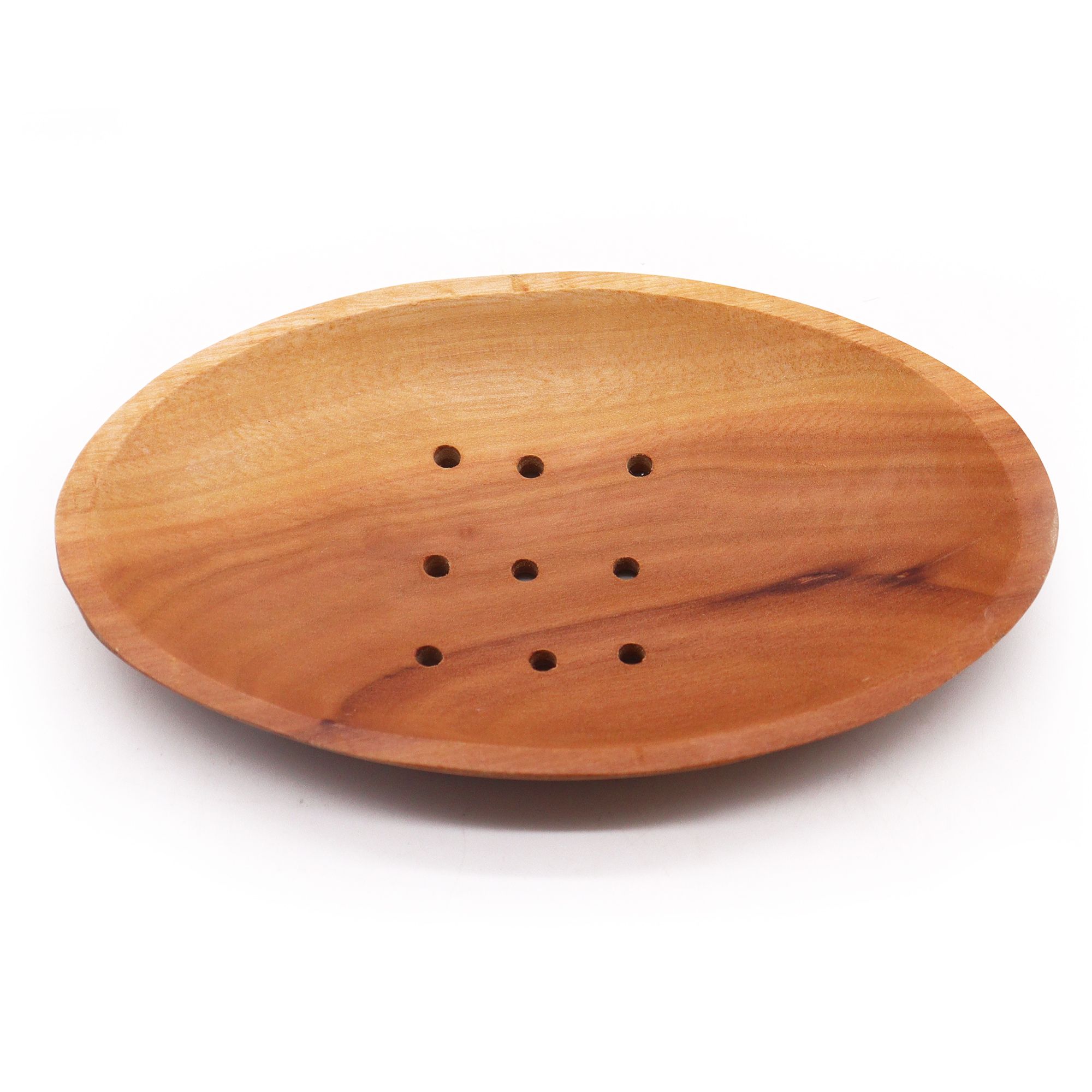 Classic Mahogany Soap Dish - Oval - Image 2