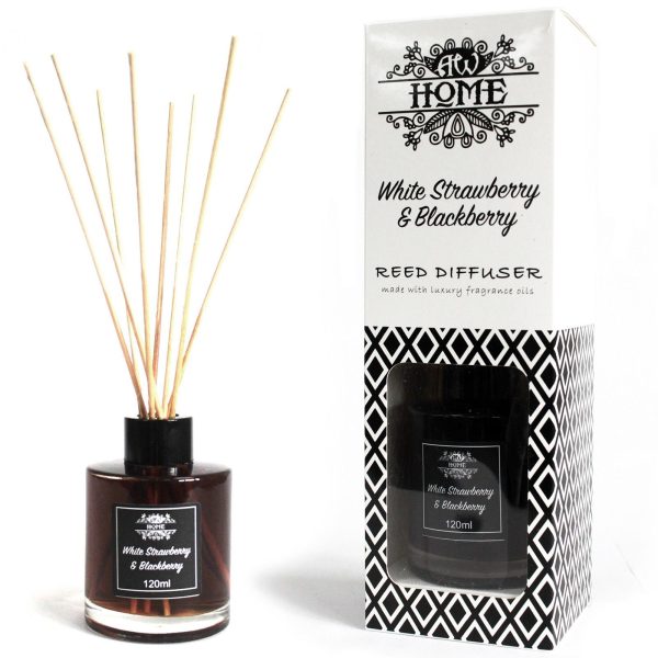120ml Reed Diffuser - White Strawberry & Blackberry - Image 3