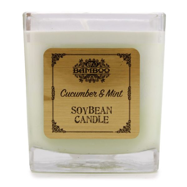 Soybean Jar Candles - Cucumber & Mint - Image 2