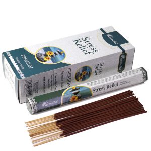 bG9jYWw6Ly9tZWRpYS85Uy84RS82MFIzMEMxSDc0Vks4RTlTLzAzMGNlYzJkLmpwZWc.jpg Aromatika Charcoal Free Hex Incense - Stress Relief