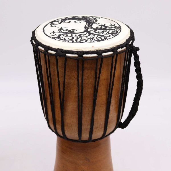 Tree of Life Wide Top Djembe Drum - 18cm - Image 2