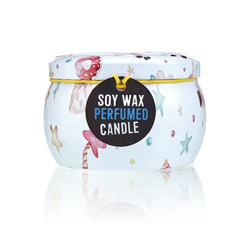 Art Tin Candle - Assorted Design - Unicorns - Moonstone - Image 6