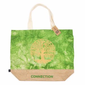 bG9jYWw6Ly9tZWRpYS85Uy9DQy82MFIzMEMxRzZXUzNDQzlTL2FlNjYyNDAxLmpwZWc.jpg All Natural Bag - Green Stonewash - Tree of Life - Connection