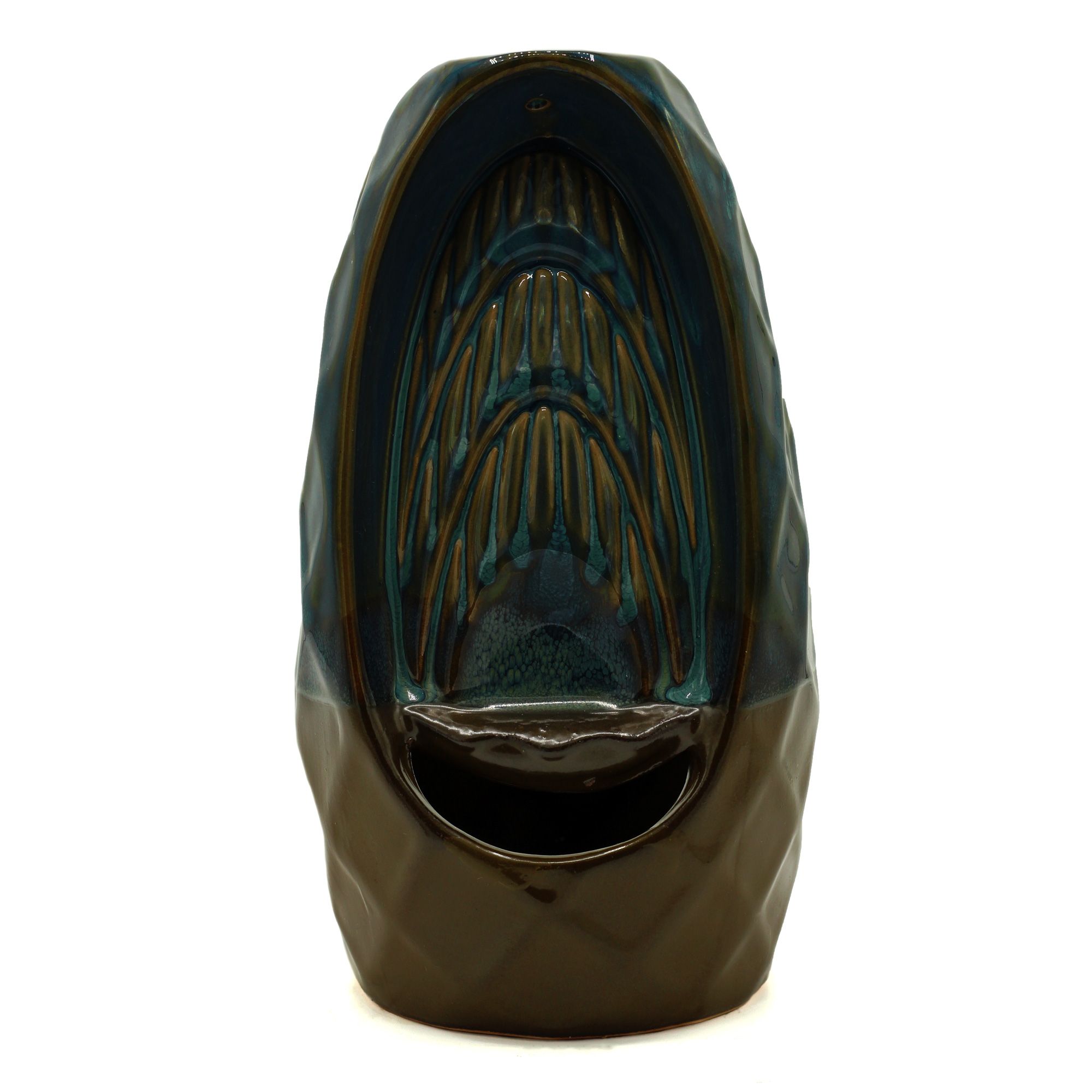 Backflow Incense Burner - Pineapple Mountain & Cascade Twin Design - Image 3