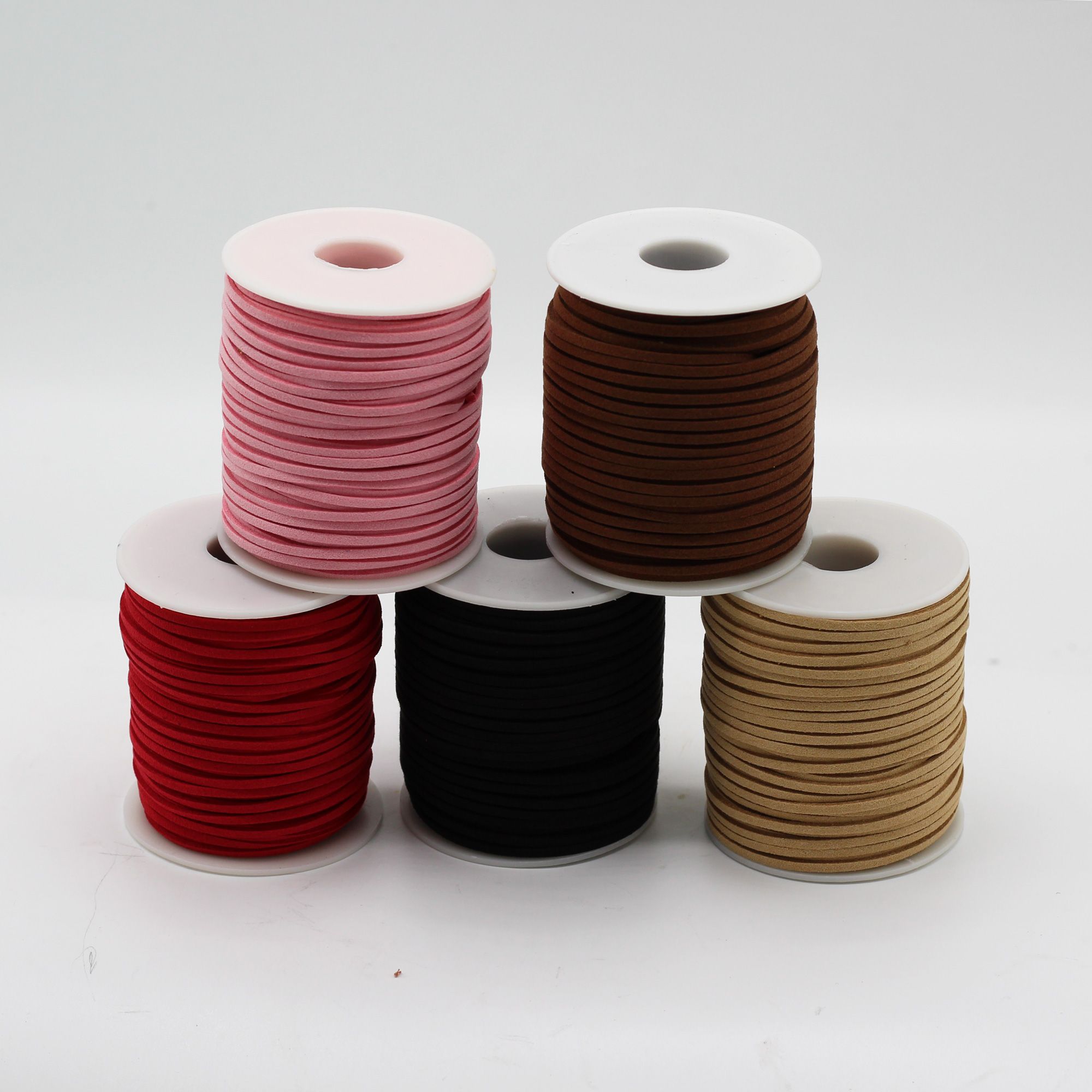 Bulk Roll Pendant Cord - 2.5mm x 45m - Red A056 - Image 2