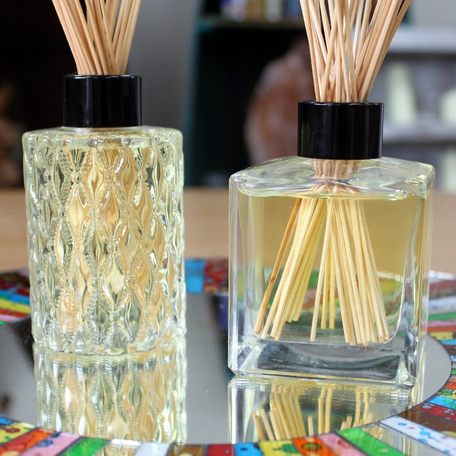 Square Bottle & Diffuser Lid - 200ml - Image 3