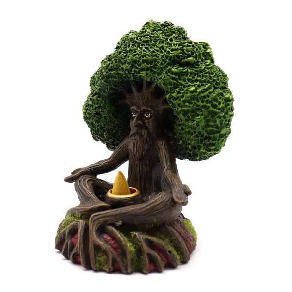 Wise Old Tree Man of the Forest Backflow Incense Burner - Image 7