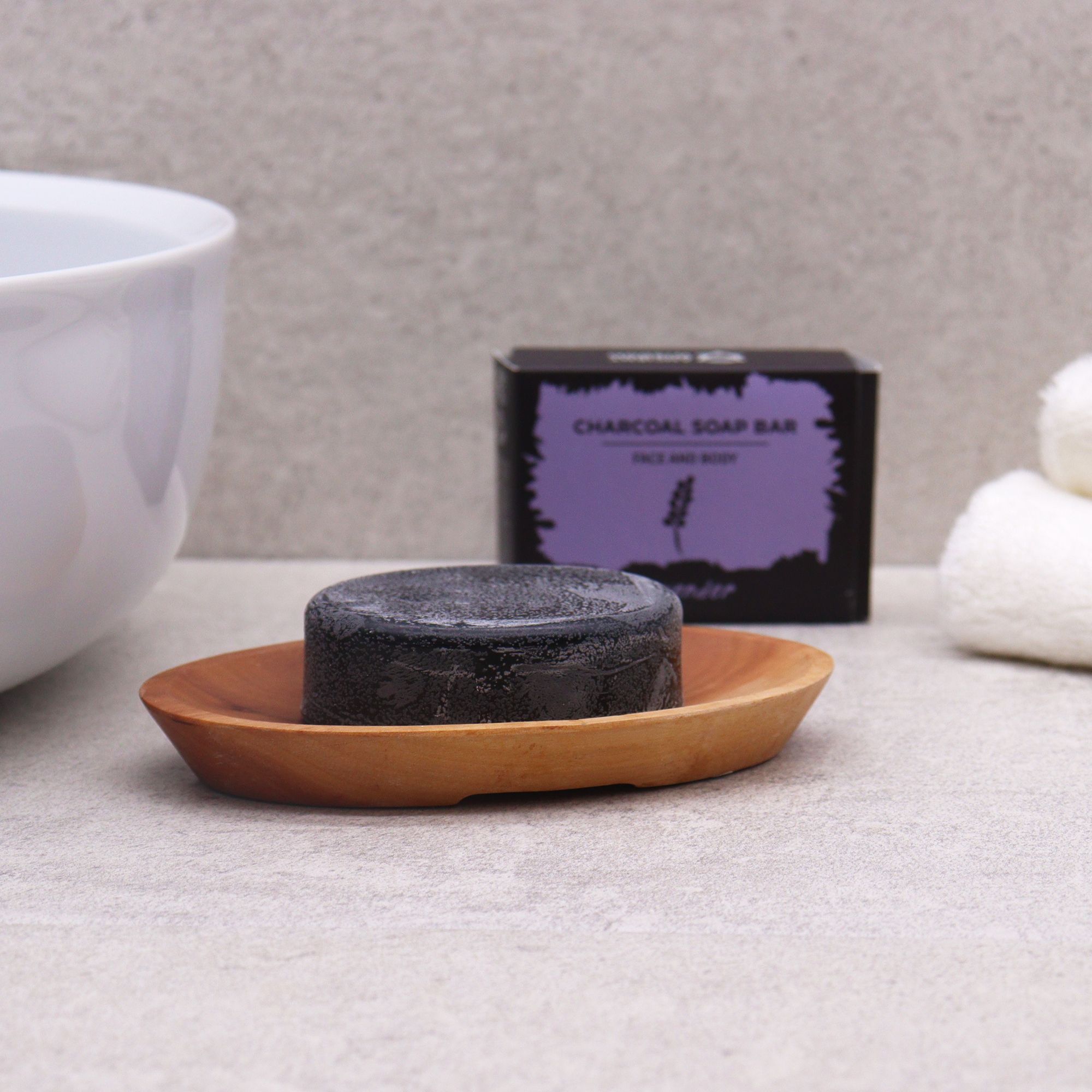 Classic Mahogany Soap Dish - Oval - Image 3