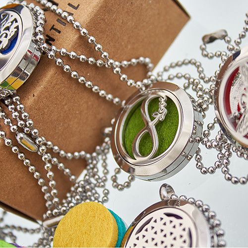 Aromatherapy Necklace Reusable Refill Pad - 20mm - Image 4