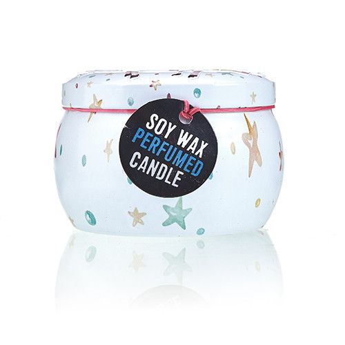 Art Tin Candle - Assorted Design - Unicorns - Moonstone - Image 7