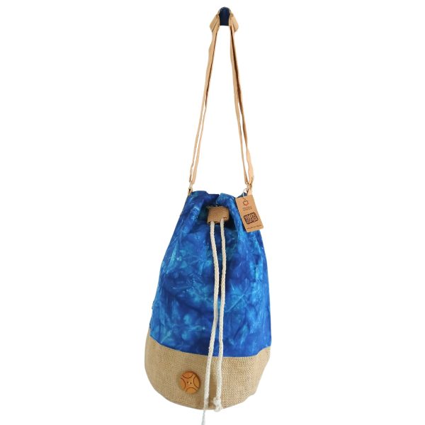 All Natural Backpack - Blue Stonewash - Mandala - Image 3
