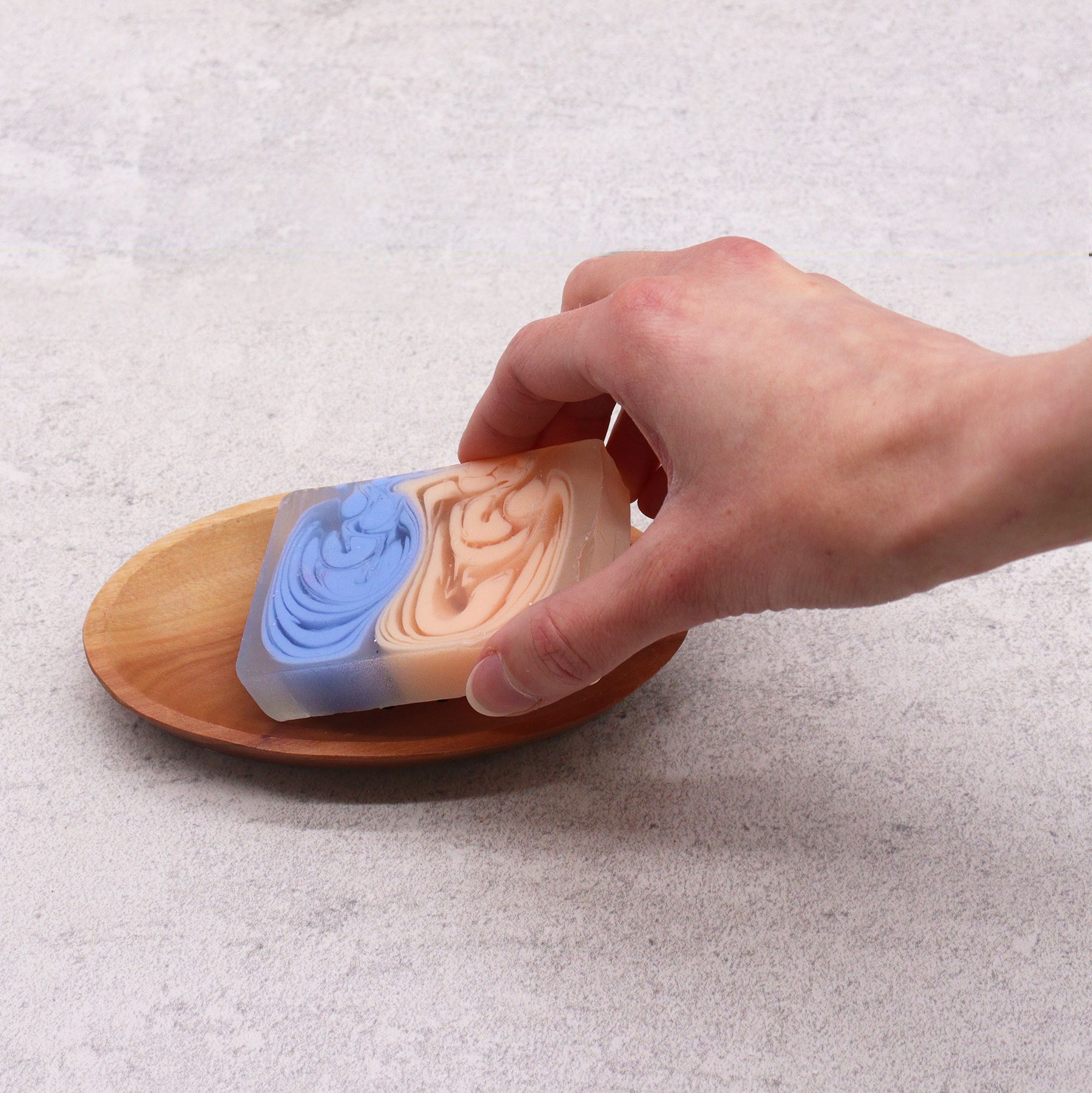 Classic Mahogany Soap Dish - Oval - Image 4