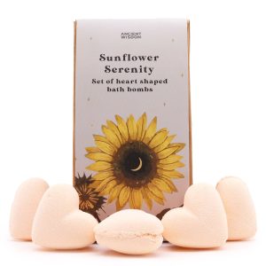 bG9jYWw6Ly9tZWRpYS8xSC9DRS82MFIzMEMxRzZXUktDRTFILzY2YTZjNTJlLmpwZWc.jpg Sunflower Serenity Bath Heart Gift Set